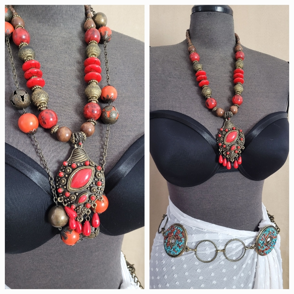 2pc Necklace Set - Picture 2 of 6
